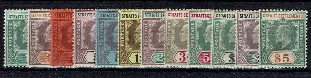Image of Malaysia-Straits Settlements SG 110/21 LMM British Commonwealth Stamp